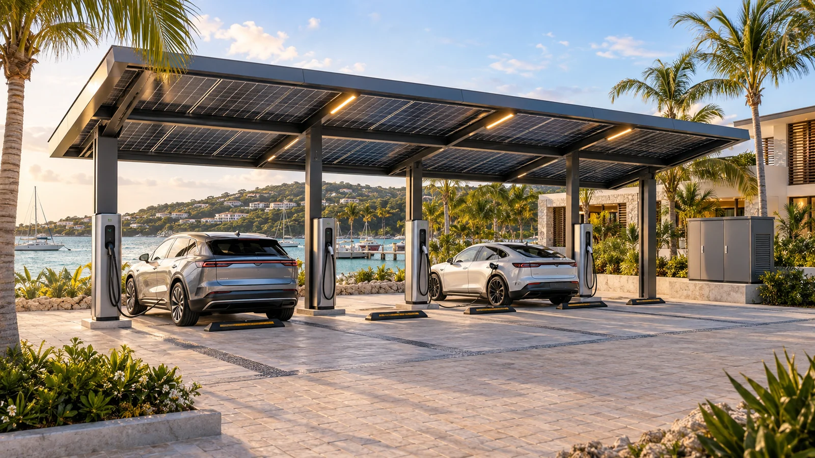 Solar EV-Charging Hub